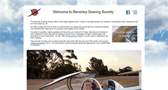 Desktop Screenshot of beverley-soaring.org.au